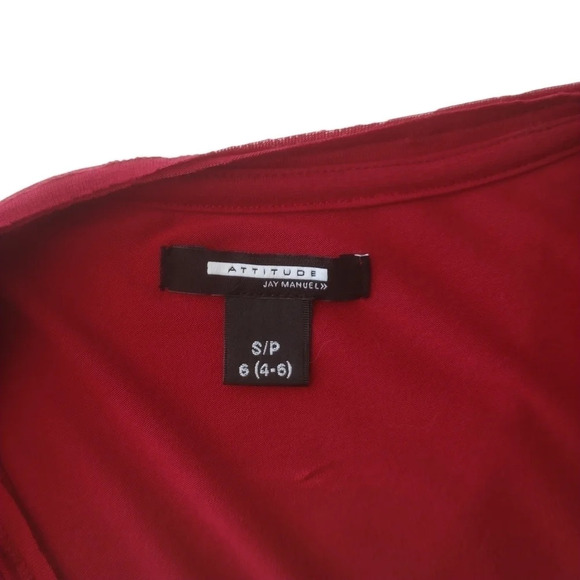 Altitude Red Vertical Layered T-shirt S - Picture 7 of 8